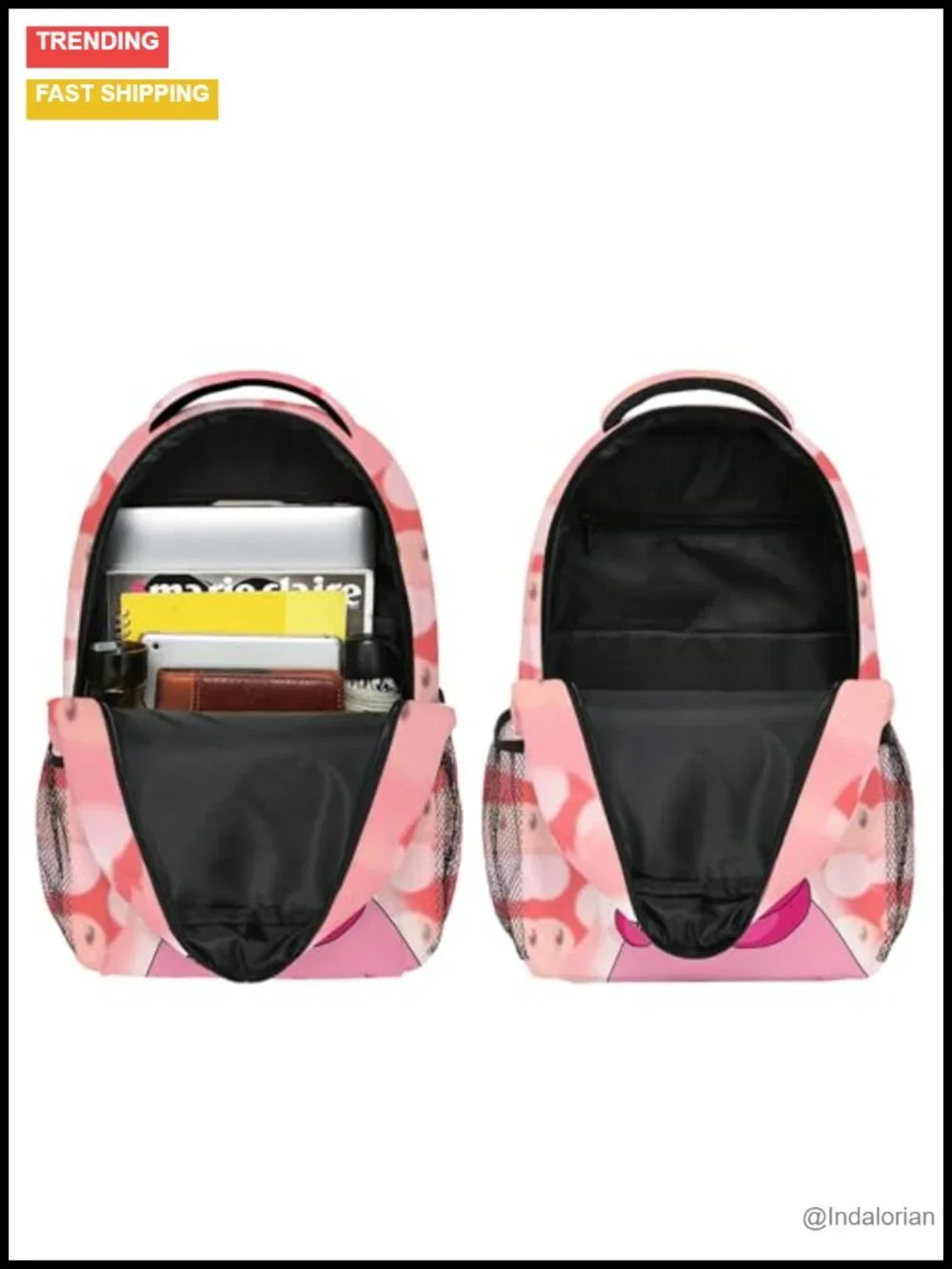 Princess Cartoon Backpack 16